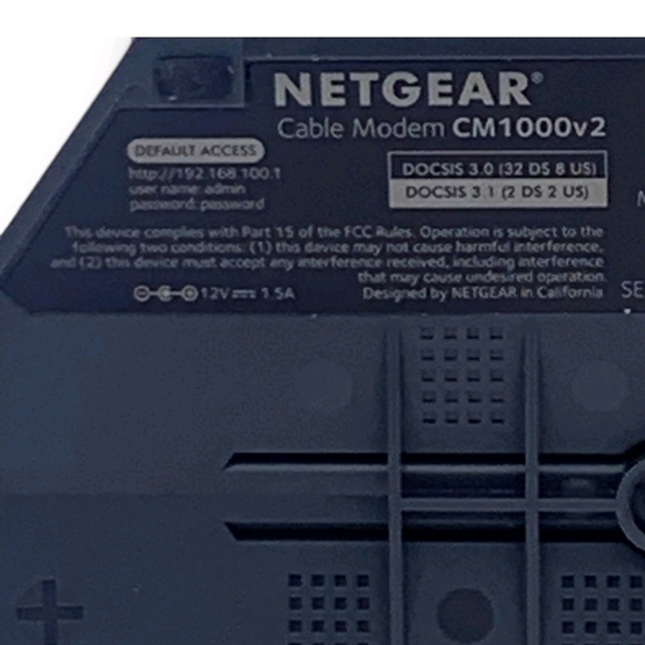 NETGEAR CM1000 DOCSIS 3.1 Ultra High Speed Cable Modem 1 GBPS NEW Spectrum Cox - Picture 15 of 16